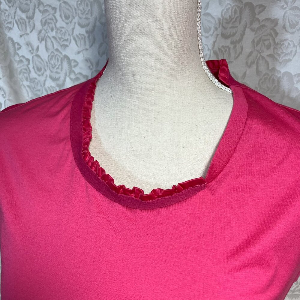 Moncler top asymmetrical ruffle neck detail - Picture 10 of 10